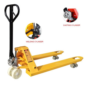 Nouveau transpalette manuel 1 tonne de capacité, batterie au lithium hydraulique, certifié CE, outils de levage portables, utilisation en restauration et commerce de détail - Product Image 5