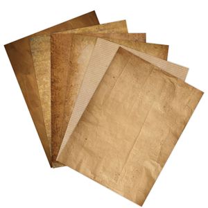 48pcs Retro thư giấy văn phòng phẩm DIY Sổ tay sổ lưu niệm trang trí chất liệu giấy thiết kế cổ điển A4 giấy cho thư bằng văn bản - Product Image 6