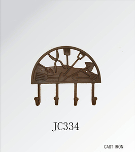 Cổ Điển Đúc Sắt Nhà Bếp Móc Ấm Đun Nước Trang Trí 3 Móc Ấm Trà Đặt Áo Móc Nhà Phòng Tắm Khăn Cốc Móc - Product Image 6