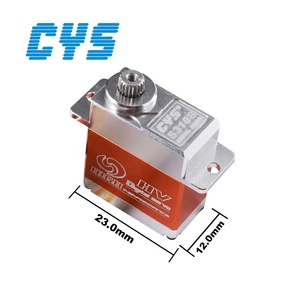 CYS-S3108 Moteur complet 7KG Unisexe Taille 450 Servo sans noyau en aluminium CNC Engrenage en titane Système radio Pièces et accessoires RC pour bateau et avion - Product Image 6