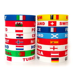 Bracelet <span class=keywords><strong>de</strong></span> football en silicone personnalisable Coupe du Monde 2026 – <span class=keywords><strong>Cadeau</strong></span> commémoratif le plus vendu pour les supporters des États-Unis, du Mexique et du Canada - Product Image 6