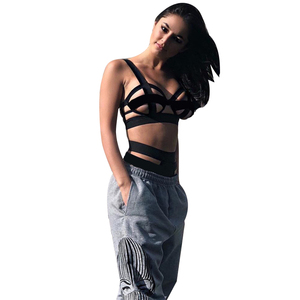 Conjunto De Lencería Sexy De Dos Piezas con Arnés Corporal y Calado Para Mujer - Product Image 2