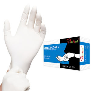 Malaysian Factory Direct Sale Cheap <b>Latex</b> <b>Gloves</b> 100 Pcs/Box Powder-Free Anti-Slip 5MIL Thickness 24CM Length - Product Image 4