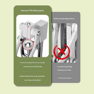 Presse-agrumes manuel compact et portable pour les vendeurs ambulants – Extraction efficace pour des <span class=keywords><strong>jus</strong></span> frais - Product Image 2