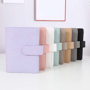 Hongbo superventas 23-Color A7 Epi 6-Gold-Ring Budget Binder Wallet como embragues portátiles para mujeres con Fly Leaf disponible - Product Image 4