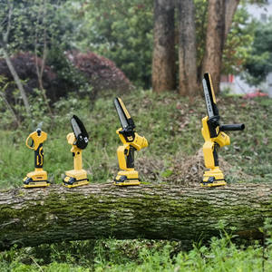 Scie à chaîne sans fil de 10 pouces alimentée par batterie 20V personnalisable OEM avec LED sans outil et verrouillage de sécurité-pour application de bricolage en bois - Product Image 3