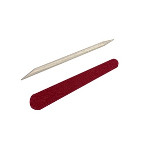 Lime à ongles professionnelle et <span class=keywords><strong>cuticules</strong></span>, jeu de bâtons en bois - Product Image 4
