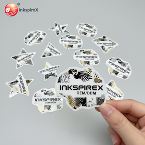Custom Brand <strong>Logo</strong> Printed Waterproof and UV Resistant Die-Cut Vinyl Stickers for Promotion - Product Image 2
