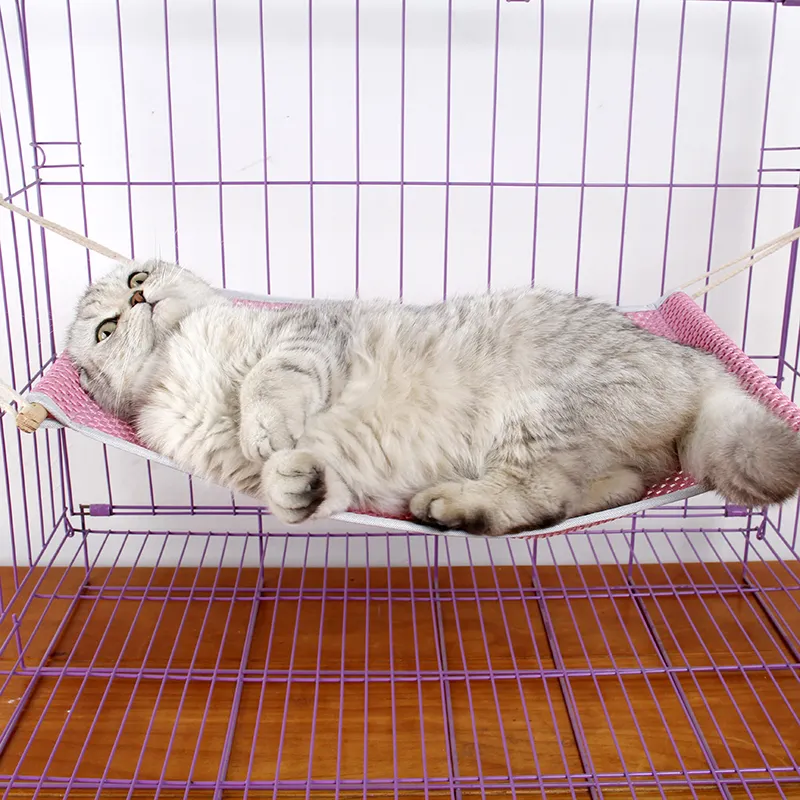 Breathable Pet Cat Dog Hanging Sleeping Bed Soft Mat Swing Bed Play Toys Puppy Hammock