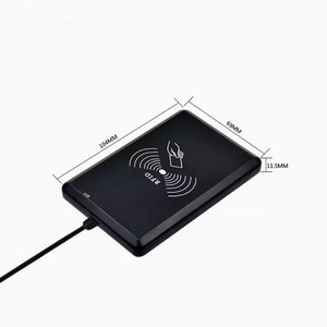 Taidacent EM4100 em4001 tk4100 USB bàn phím IC ID Đầu đọc thẻ kiểm soát truy cập 13.56MHz 125KHz Tần Số Kép đầu đọc RFID Nhà Văn - Product Image 2