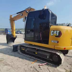 Vente d'une petite excavatrice sur chenilles hydraulique Caterpillar 307 d'occasion, les composants principaux sont le moteur, la boîte de vitesses, la pompe et les roulements - Product Image 1