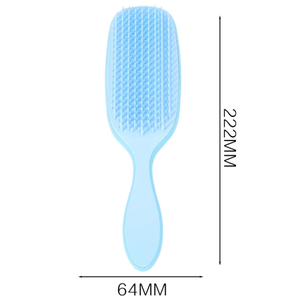 Wet Dry Detangler TT pettine per capelli <span class=keywords><strong>spazzola</strong></span> per capelli <span class=keywords><strong>elimina</strong></span> nodi riduce rottura districante <span class=keywords><strong>spazzola</strong></span> per capelli per tutti i tipi di capelli - Product Image 4