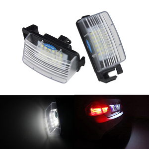 Cho Nissan LED Giấy phép số tấm ánh sáng cho 350Z 370Z Cube Z12 Gtr R35 lá Infiniti G25 G35 G37 tấm giấy phép ánh sáng đuôi đèn - Product Image 1