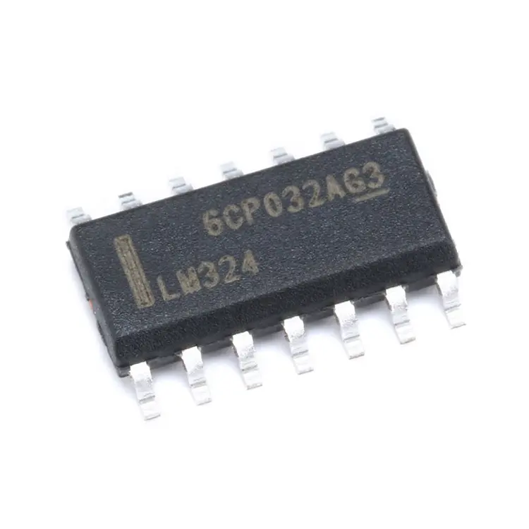 Integrated Circuit Op Amp Quad GP SMD Four Operational Amplifier IC Chip LM324DR SOIC-14