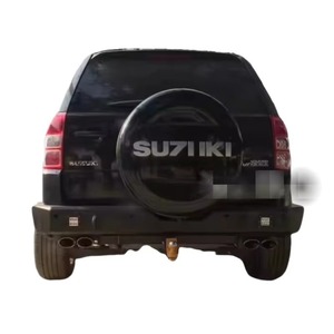 Per Suzuki Grand <span class=keywords><strong>Vitara</strong></span>: Accessorio Paraurti Posteriore con Fori per Gancio di Traino, Protezione Anteriore in Acciaio, Bull Bar di Alta Qualità - Product Image 2