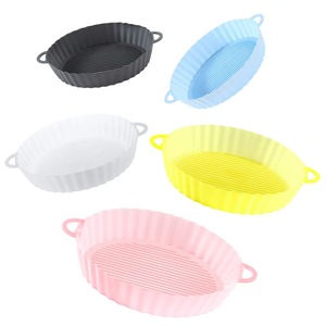 Tappetino in Silicone Premium per <span class=keywords><strong>Friggitrice</strong></span> <span class=keywords><strong>ad</strong></span> <span class=keywords><strong>Aria</strong></span> e Stampo per Torte Antiaderente, Resistente al Calore, Riutilizzabile, Facile da Pulire, per Cottura Sana - Product Image 6