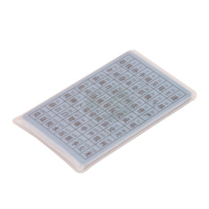 Cartes magiques avec nom de famille 8,5x5,3 cm en plastique, jeu interactif parent-enfant pour deviner l'âge - Product Image 4