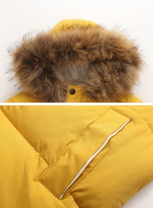 Manteau d'hiver pour enfants, <span class=keywords><strong>parka</strong></span> et manteaux rembourrés en coton pour bébés garçons et filles, vestes longues épaisses et chaudes, vêtements d'extérieur pour tout-petits - Product Image 5