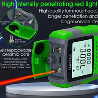 Medidor de Potencia Óptica 3 en 1, Probador de Cables de Red de Fibra Multifunción, Localizador Visual de Fallas -70~+10dbm 10MW OPM