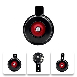 Wenle 12V 66MM 43030Hz 95-115dB BLACK+RED Iron Disc <strong>Klaxon</strong> MHN107 Motor <strong>Horn</strong> Universal Vehicle - Product Image 6