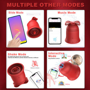 Masturbador de huevo de salto para mujeres y adultos, Juguetes sexuales con Control remoto por aplicación para lamer, coño, flirteo, punto G, con ventosa y lengua - Product Image 5