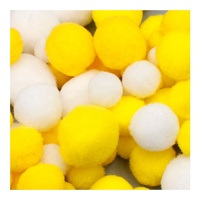 Kit DIY de 78 Pompons Personnalisés, Doux et Moelleux, Multicolores, Conception OEM ODM, Ensemble d'Artisanat en Gros