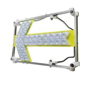 Producto de advertencia de tráfico Premium de alta calidad, señal de tráfico de flecha LED hecha de materiales duraderos de ABS y PC - Product Image 1