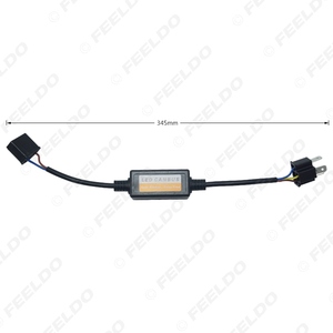 Araba LED far <span class=keywords><strong>H4</strong></span> Hi/Lo far Canbus hata ücretsiz yük direnci için hata ücretsiz uyarı Canceller fiş - Product Image 5