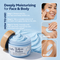 Crème pour la peau multi-usages hydratante anti-rides végane et sans cruauté OEM/ODM au suif fouetté nourri à l'herbe, au peptide de cuivre GHK-Cu, pour tous types de peau