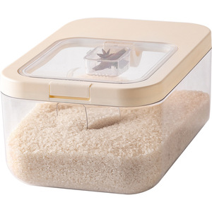 Rice Storage Box Rectangle Seal Lid Insect Proof Kitchen Grain <b>Container</b> For <b>Flour</b> And Rice - Product Image 5