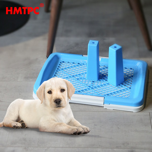 HMTPC Pet Toilet For Dogs <b>Small</b> Medium Large Size Easy Clean Litter Box With Split Posts Training Aid - Product Image 1