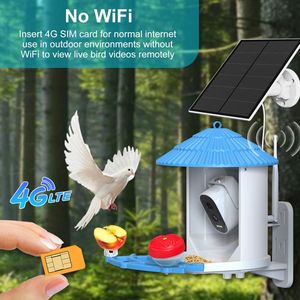 Năng lượng mặt trời thông minh ngoài trời không thấm nước ai máy ảnh phát hiện 10,000 loài của sóc bằng chứng chim ăn - Product Image 6