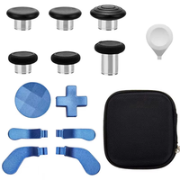 Pour manette Xbox One Elite Series 2ème génération, édition Elite, boutons métalliques, palettes de joystick