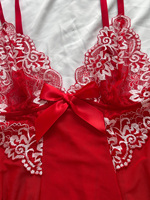 Vente d'Usine Robe de Nuit en Dentelle à Bretelles pour Femme, Collection Douce Nuit, Lingerie de Détente à Domicile
