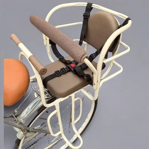 <span class=keywords><strong>Asiento</strong></span> de Seguridad <span class=keywords><strong>para</strong></span> <span class=keywords><strong>Bicicleta</strong></span> Reciclable de Calidad, 58 CM, Accesorio de Silla Trasera con Barandilla <span class=keywords><strong>para</strong></span> Niños de 2 a 4 Años - Product Image 2
