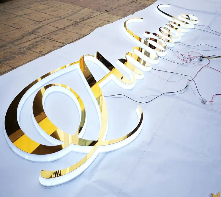 Настенный светодиодный светильник для покупок, 3d подсветка, логотип, знак, светодиодная подсветка, буквы, уличный большой 3d знак с подсветкой