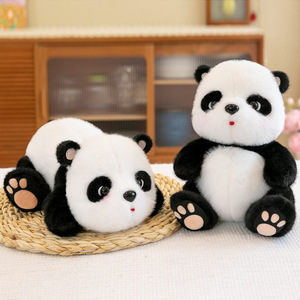Nouveaux styles peluche panda mignon en peluche pandas en bambou pour cadeau d'anniversaire de fille jouet animal en peluche - Product Image 3