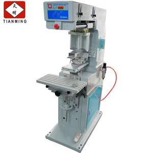 Máquina de Impresión por Tampografía Semiautomática de un Solo Color para Ollas de Arroz - Product Image 1