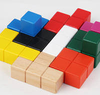 2024 JOUETS EN BOIS JIGSAW PUZZLE LOGIQUE JEU DE TABLE DE PENSÉE 3D PUZZLES CUBE JOUETS ÉDUCATIFS POUR ENFANTS JOUETS INTELLIGENTS