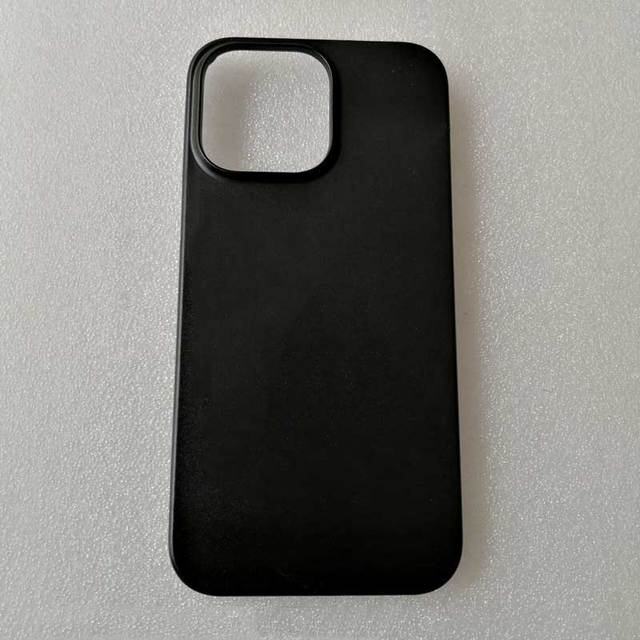 Custom Printing Plain Raw PC Phone Cover Covering Leather Matte Black Hard Plastic Blank Mobile Phone Case With Raised Camera