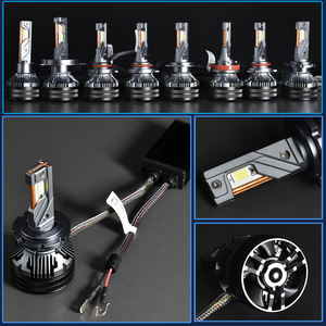 FSYLX Q7 Vente chaude 300w Super lumineux Triple dissipateur thermique 9012 H1 Phares LED K5C K7C H1 H7 Hb3 Hb4 H4 H11 Phares Ampoules LED - Product Image 5