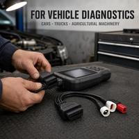 Cable adaptador de diagnóstico OBD2 3 en 1 para motocicleta, conector de 16 pines OBDII a 3, 4 y 6 pines para herramienta de escaneo de motocicletas Honda Yamaha