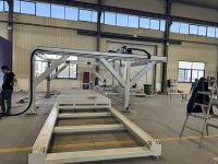 Robot palettiseur industriel à portique à 4 pattes entièrement automatique