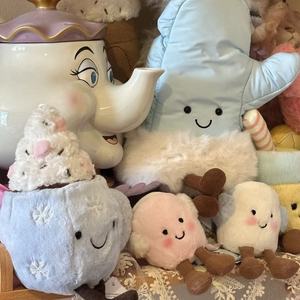 Thạch Catt 25th New Ear Cup Toastie Màu Hồng Và Trắng Marshmallows 9Cm PP Cotton Đầy Sang Trọng Với Rửa Sạch Kỹ Thuật - Product Image 2