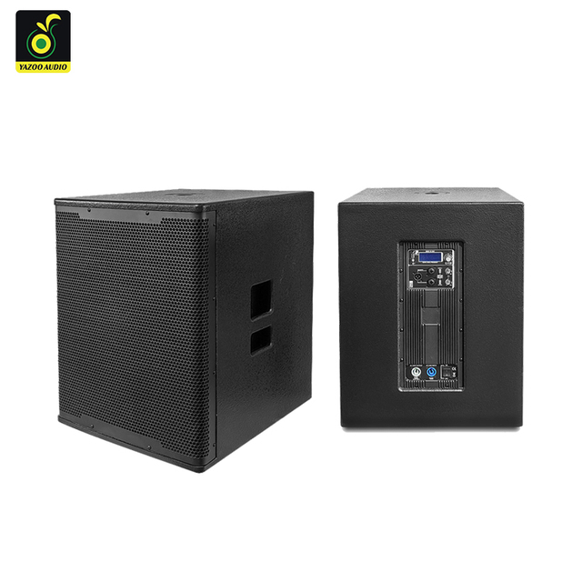 Active 15 Inch 1000W DSP Subwoofer Professional Audio System Outdoor Stage Powered Speaker Sound System