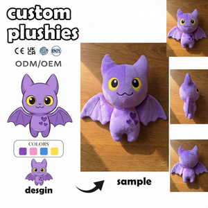 Fabricante de Juguetes de Peluche Personalizados OEM/ODM, Muñeco de Peluche de Demonio con Cuernos, Decoración para Bar de Juegos de Mesa, Peluche de <span class=keywords><strong>Aphmau</strong></span>, Peluche Personalizado de Puspy, Juguete de Peluche para Perro - Product Image 2