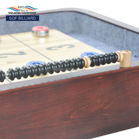 Table de shuffleboard S.Q.F 2025 de haute qualité, 9 pieds, jeu de sport populaire en intérieur au Royaume-Uni, inspiré du snooker, en vente