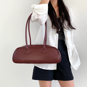 Bolsos de Mano de Moda Vintage para Mujer 2026, Bolsos <span class=keywords><strong>Bowling</strong></span> de Cuero PU, Fabricación Personalizada al por Mayor - Product Image 3