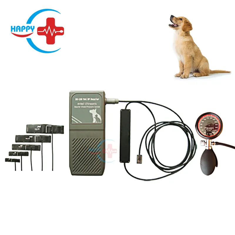 Monitor Tekanan Darah Doppler Dokter Hewan, HC-R032, Pengukur Tekanan Darah dan Doppler untuk Hewan Peliharaan