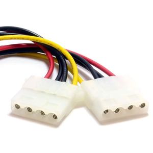 Câble diviseur d'alimentation de <span class=keywords><strong>ventilateur</strong></span> IDE personnalisé 4 broches <span class=keywords><strong>Molex</strong></span> mâle à double 4 broches femelle câble d'alimentation 18awg 16awg fil de cuivre pour ordinateur - Product Image 3